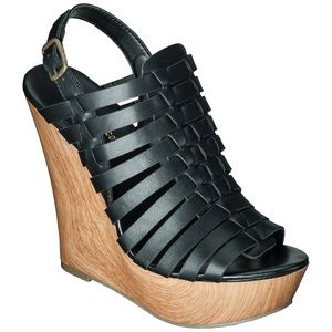 Mission Supply Co. Black wedge. Size 11. New